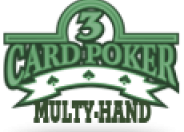 3 Card Multi-Hand Poker Gold logo