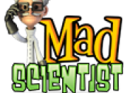 Mad scientist logo