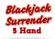 Blackjack Surrender (5 hand mode) logo