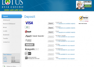 Lotus Asia CasinoBanking