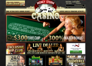 Moneystorm CasinoHome Page