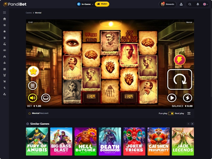 PandiBet screenshot 4