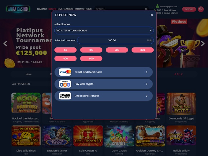 AuraKasino screenshot 3