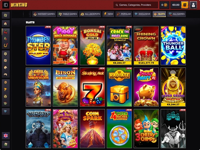 Wintino Casino screenshot 2