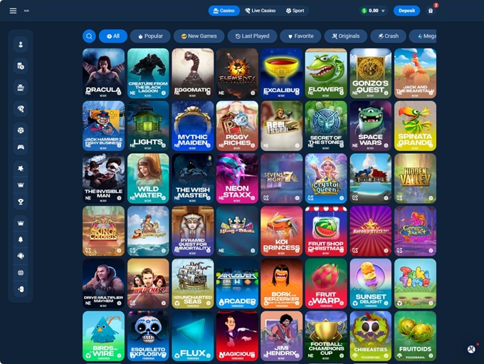 Mexiwin Casino screenshot 2