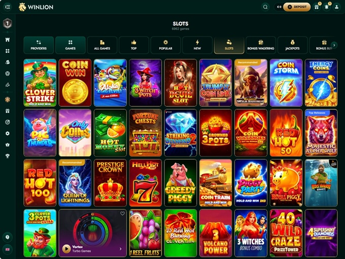 WinLion Casino screenshot 2