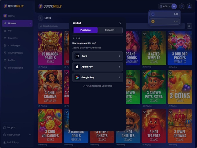 QuickMilly screenshot 3