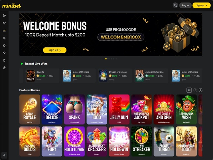 Minibet lobby