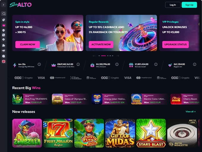 SpinAlto screenshot 1