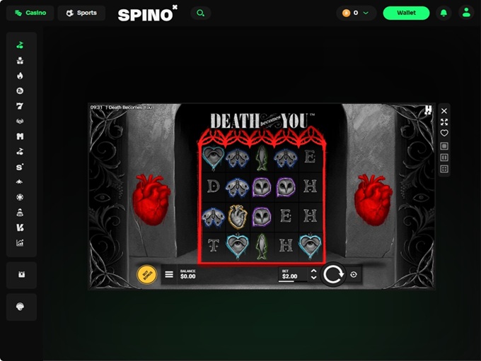 Spino Casino screenshot 4