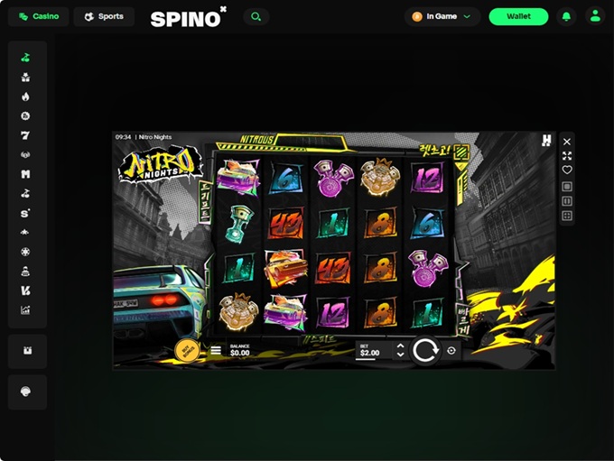 Spino Casino screenshot 5