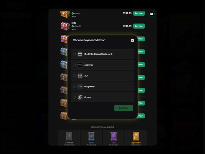 ZumbaCards screenshot 3