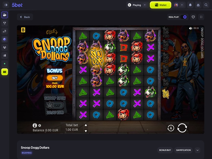 5Bet Casino screenshot 5