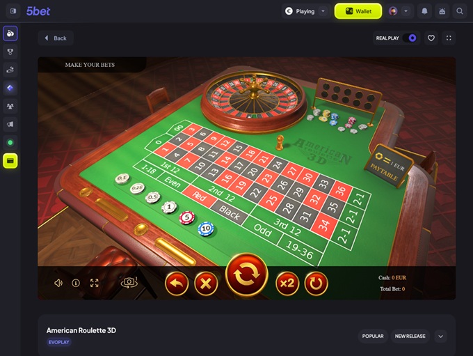 5Bet Casino screenshot 6
