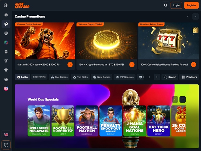 LuckLeopard screenshot 1
