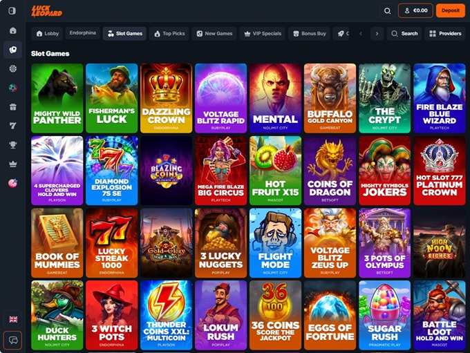 LuckLeopard screenshot 2