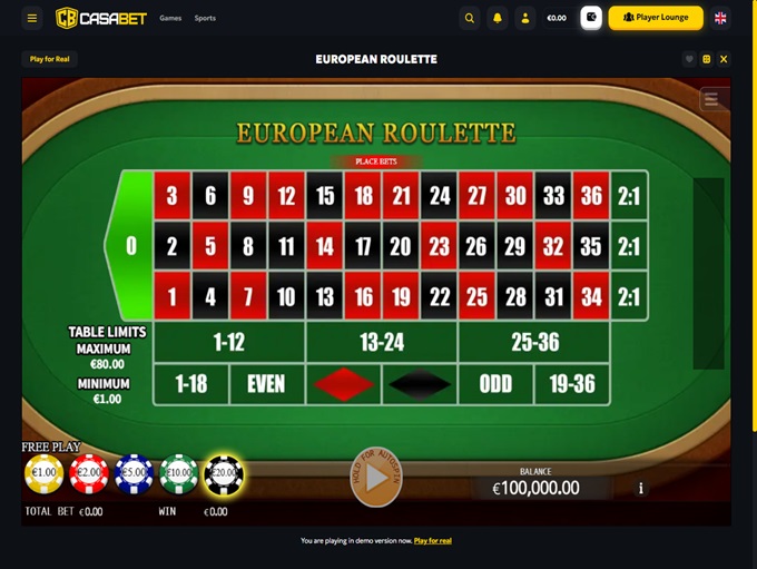 Casabet Casino screenshot 6