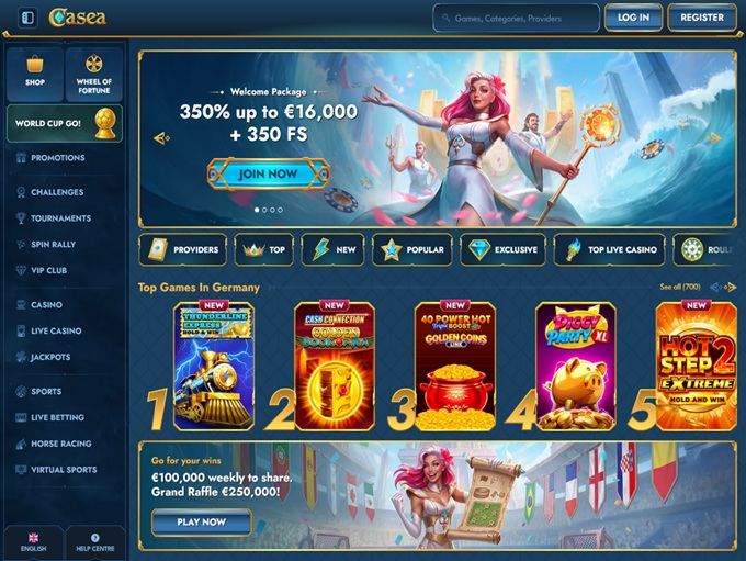 Casea Casino screenshot 1