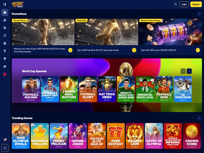 FiestaSlots lobby