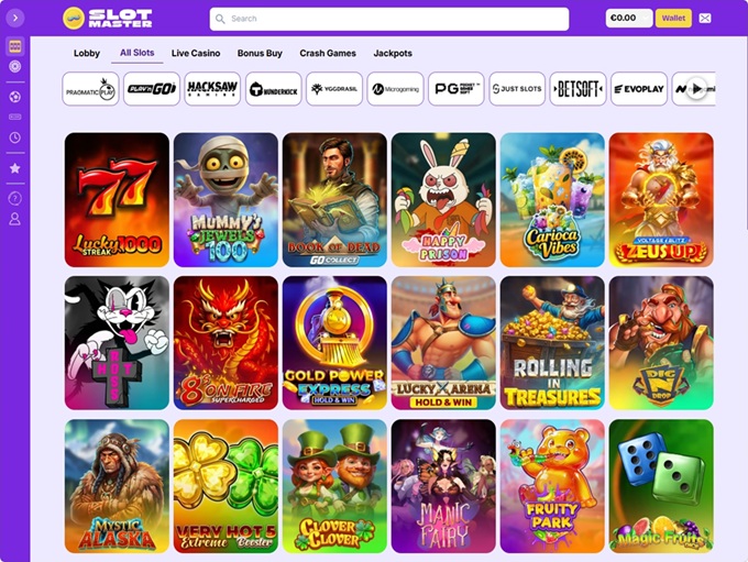 Slotmaster Casino screenshot 2