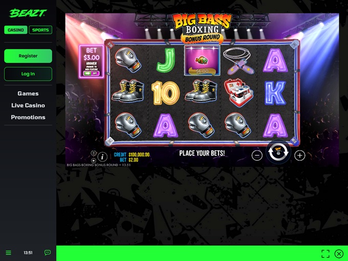Beazt Casino screenshot 4