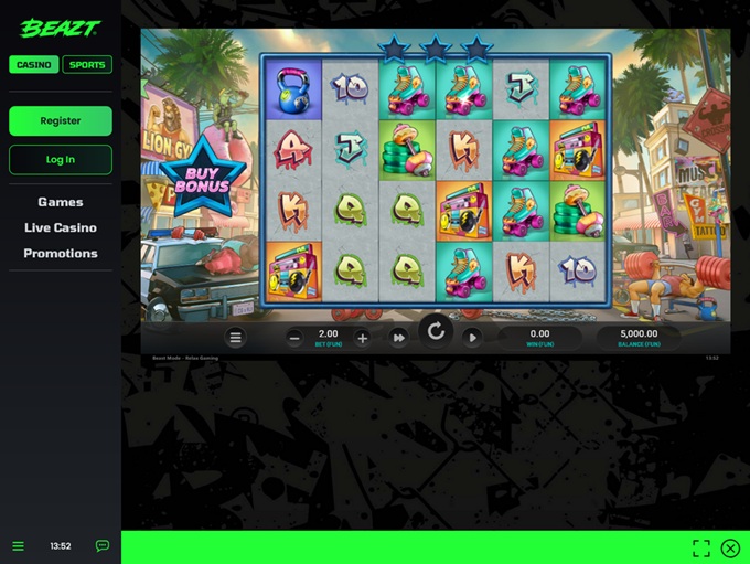 Beazt Casino screenshot 5