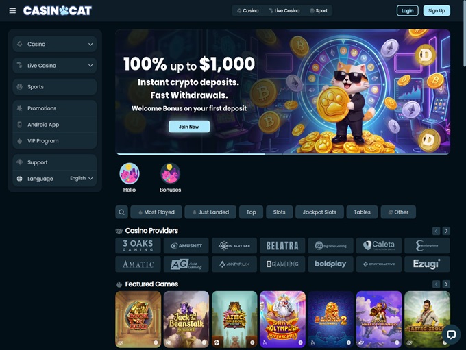 CasinoCat screenshot 1