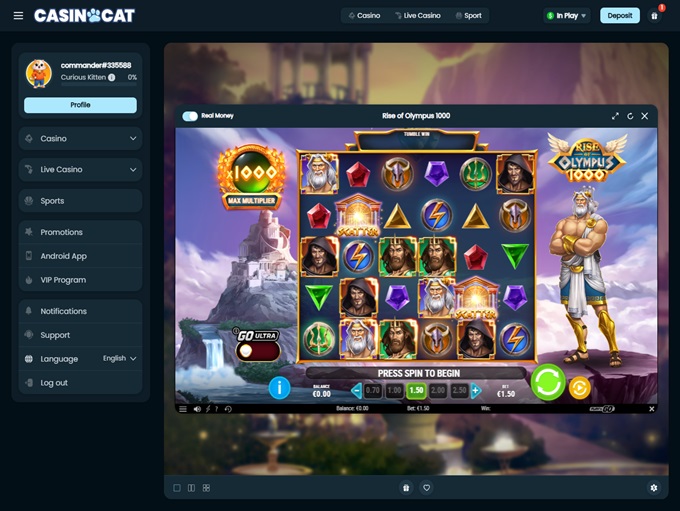 CasinoCat screenshot 5
