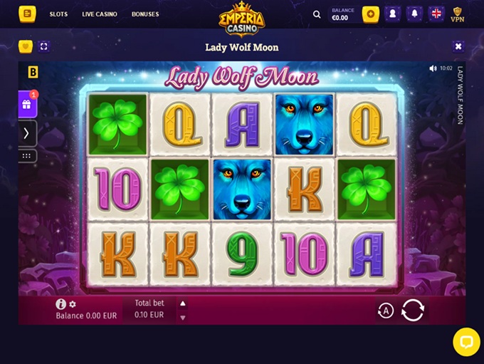 Emperia Casino screenshot 4