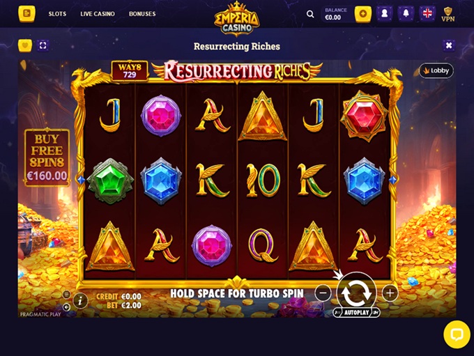 Emperia Casino screenshot 5