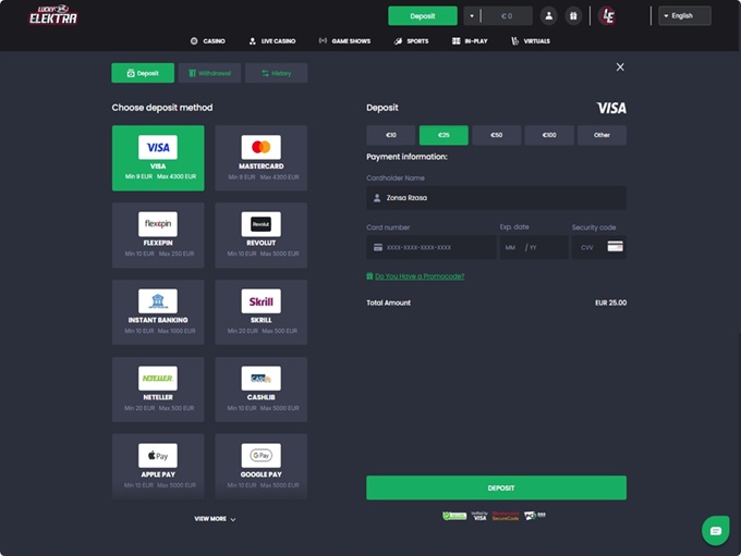Lucky Elektra screenshot 3