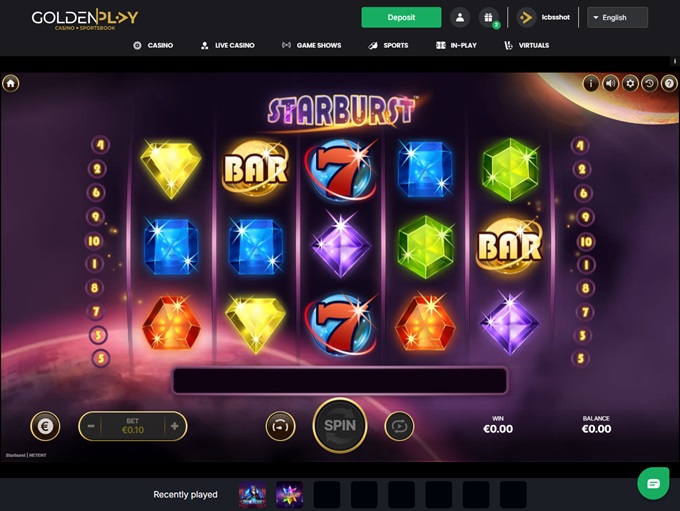 GoldenPlay Casino screenshot 5