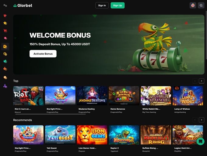 Glorbet lobby