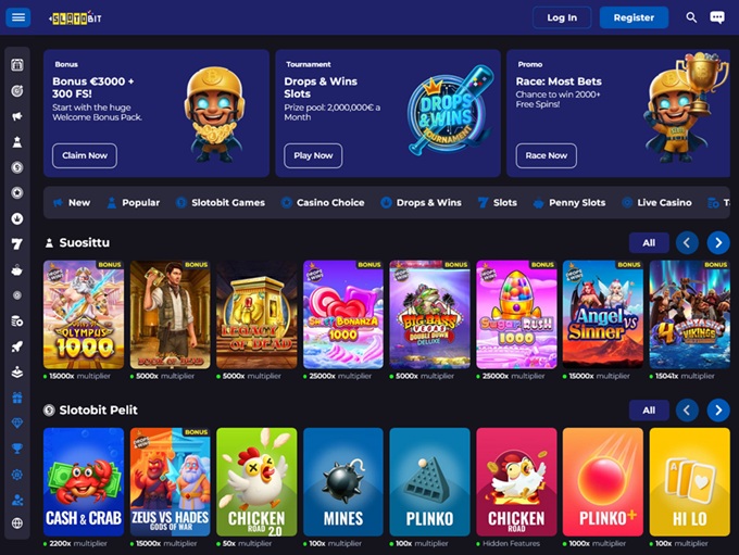 Slotobit lobby