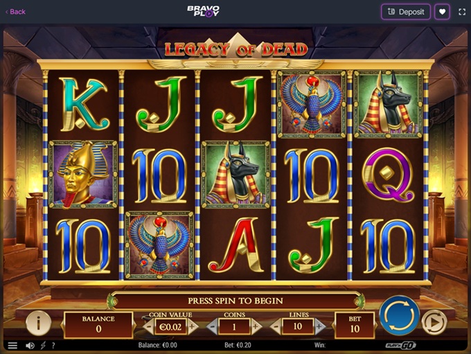 BravoPlay Casino screenshot 4