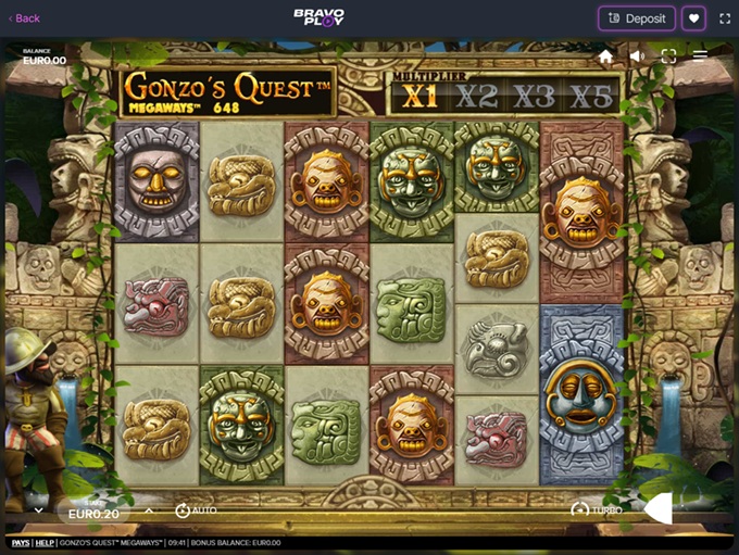 BravoPlay Casino screenshot 5