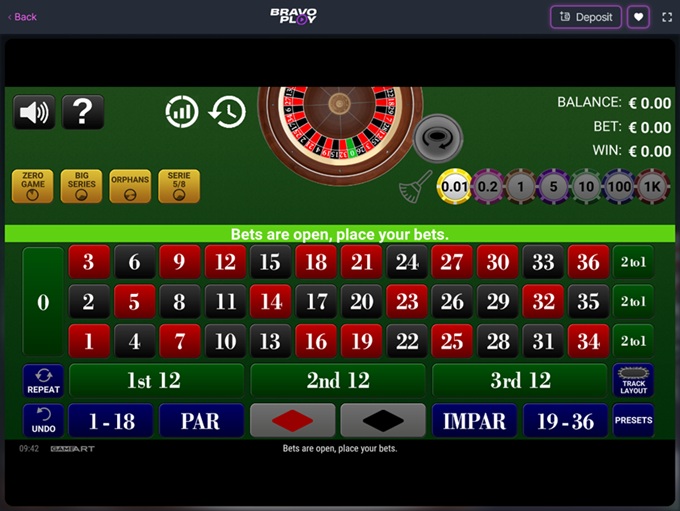 BravoPlay Casino screenshot 6