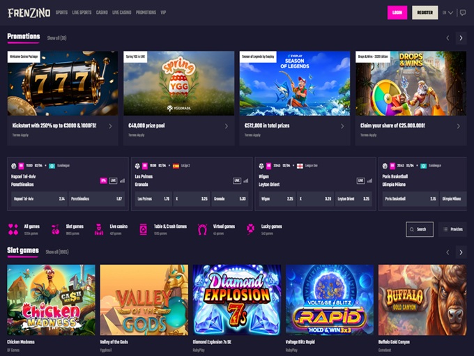 Frenzino screenshot 1
