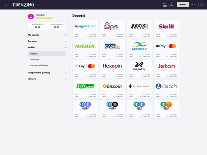 Frenzino screenshot 3