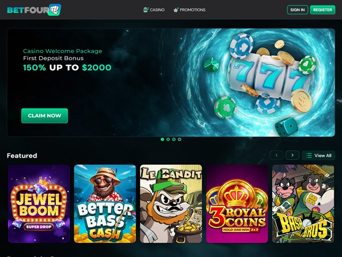 BetfourU lobby