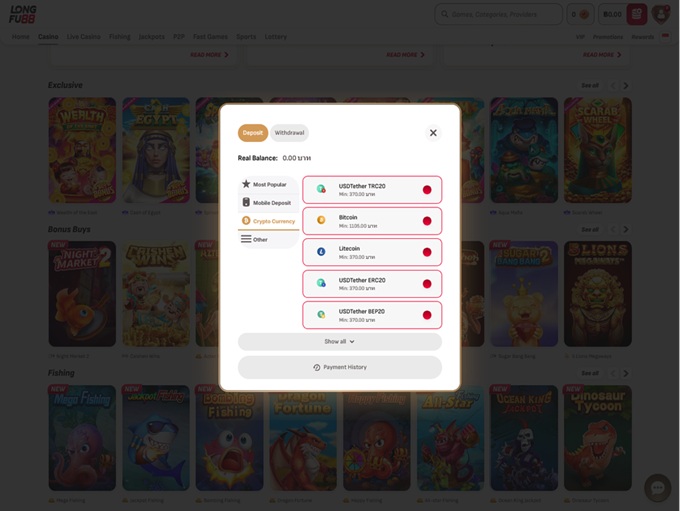 Longfu88 Casino screenshot 3