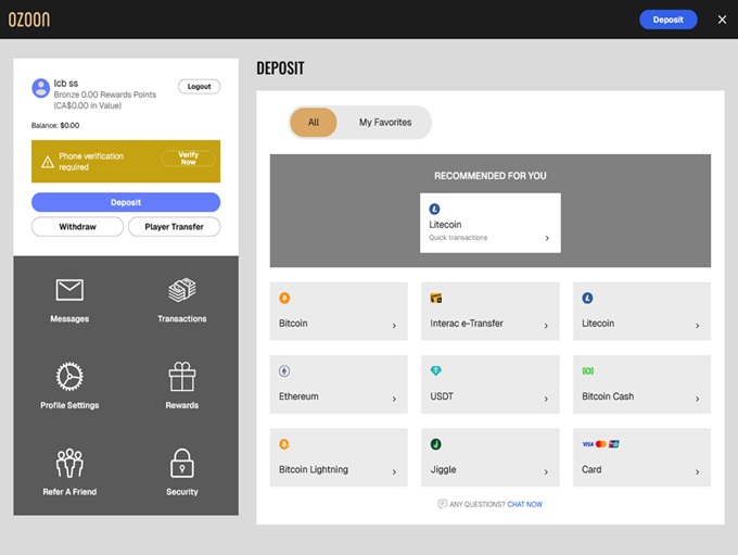 Ozoon screenshot 3