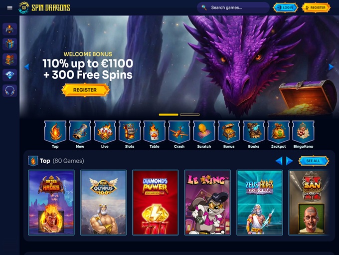 SpinDragons lobby
