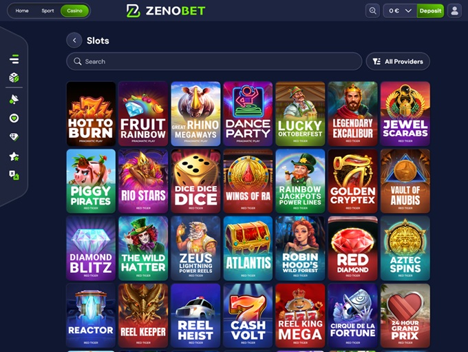Zenobet screenshot 2