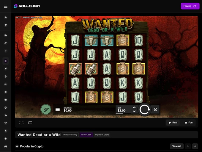 Rollchain Casino screenshot 4