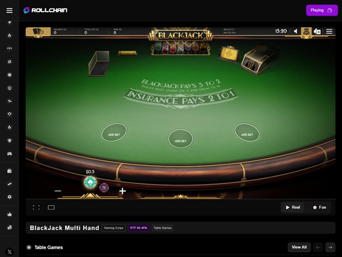 Rollchain Casino screenshot 6