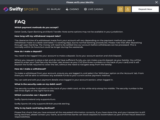 Swifty Sports screenshot 3