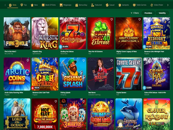 GrandWin Casino screenshot 2