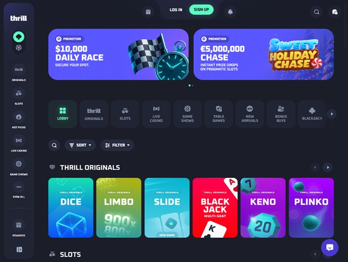Thrill lobby