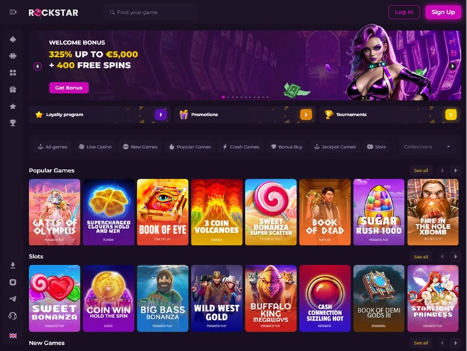 Rockstar Casino lobby